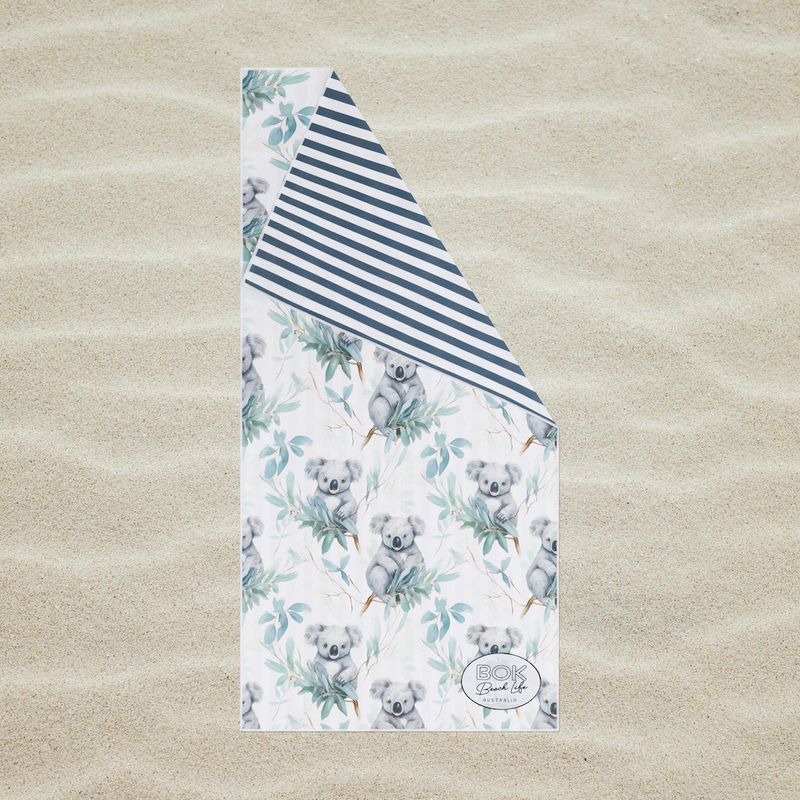 BOK Beach Life Australia ECO Sand Free Beach Towel - Beach Bears