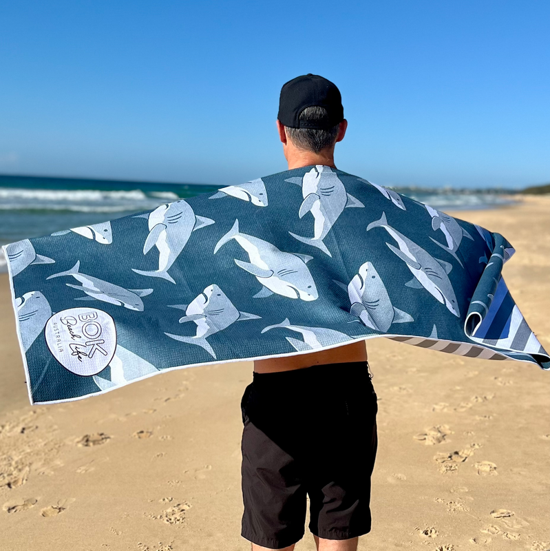 BOK Beach Life Australia ECO Sand Free Beach Towel - Seas the Day