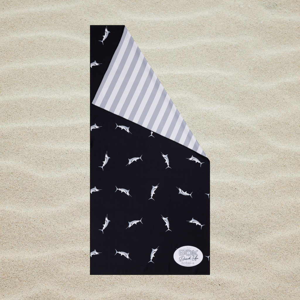 BOK Beach Life Australia ECO Sand Free Beach Towel - Big Catch