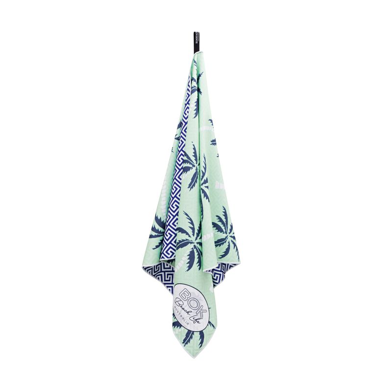 BOK Beach Life Australia ECO SAND FREE BEACH TOWEL - BOMBORA PALMS
