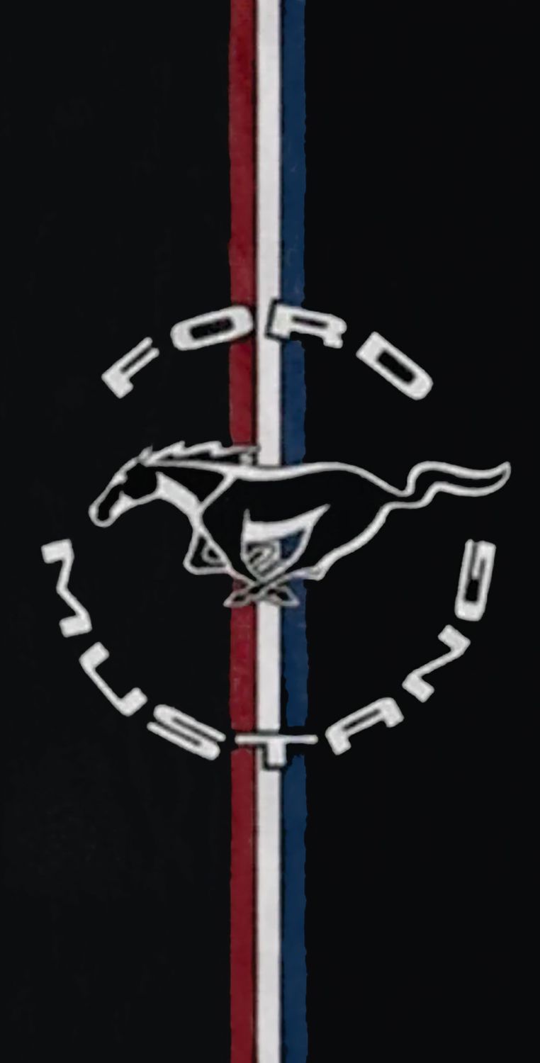Ford Circle Mustang Logo Beach Towel