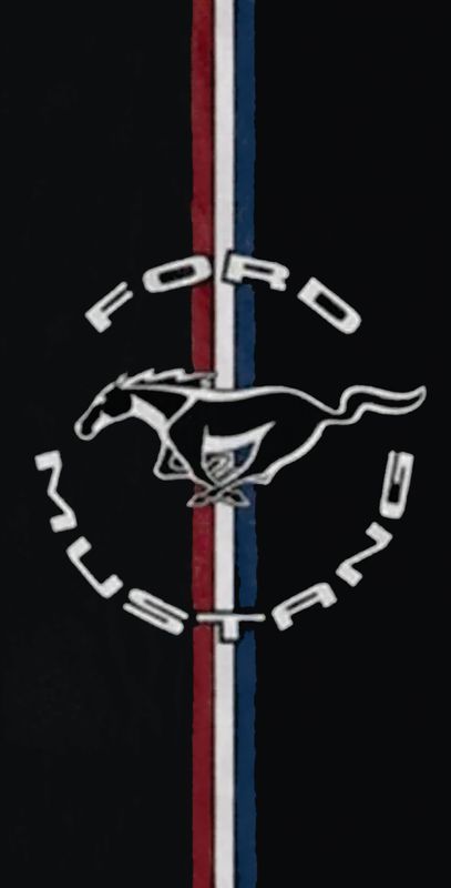 Ford Circle Mustang Logo Beach Towel Ford Circle Mustang Logo Beach Towel