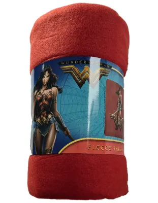 Wonder Woman Polar Fleece Throw Rug Blanket. DC Merchandise