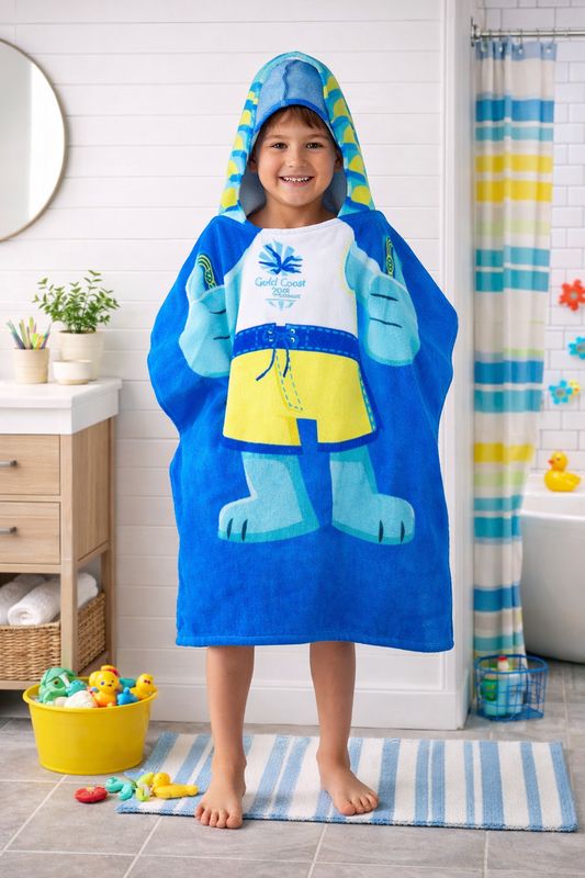 Gold Coast 2018 Borobi Hooded Towel