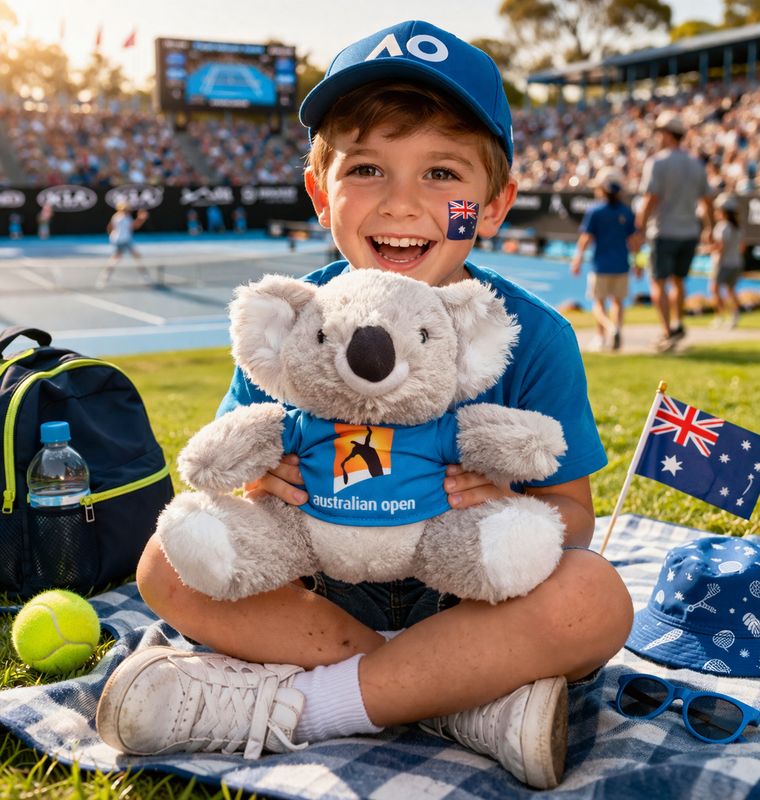 Australian Open 2015 Plush Koala | Official Souvenir | Melbourne