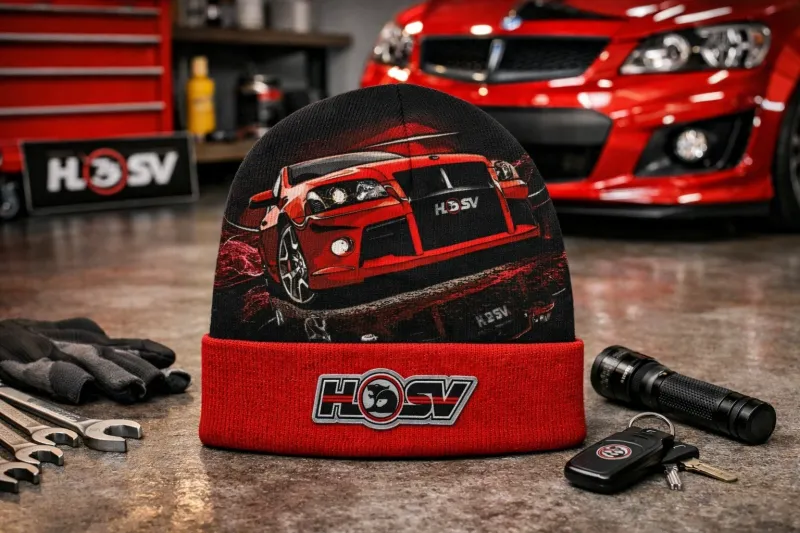 Holden HSV Knitted Beanie – Official HSV Logo