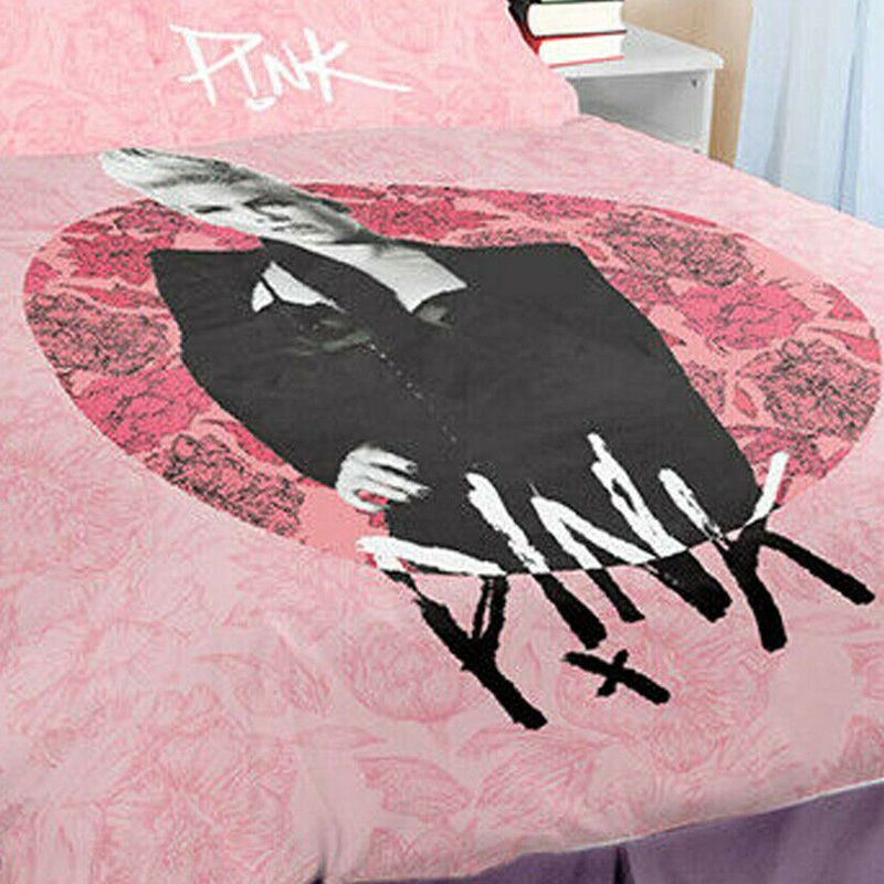 PINK Singer Artist Quilt Cover Set: Double