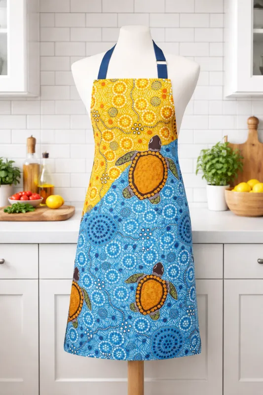 Maarakool Art Turtles Dreaming Cotton Apron