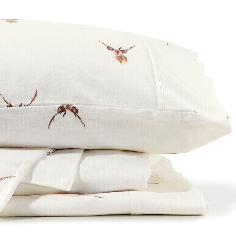Bianca Stag King Flannelette Sheet Sets