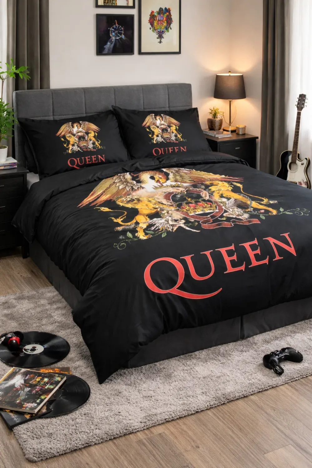 Queen Music Band Quilt Cover Set - King