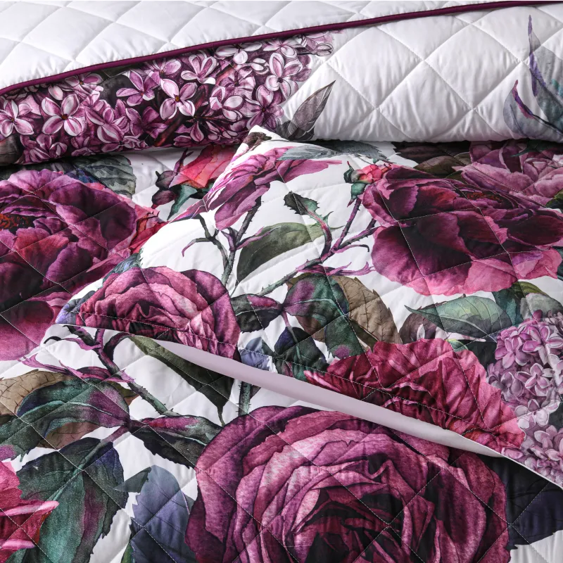 Bianca Abigail Bedspread Set – Berry: King