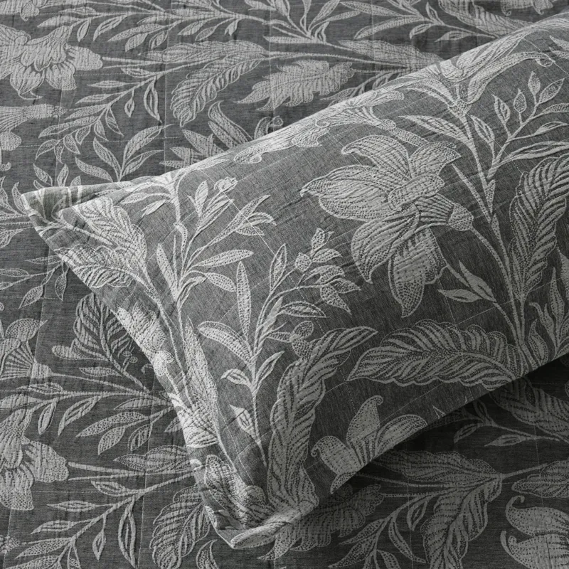 Bianca Maidstone Grey Bedspread Set: King
