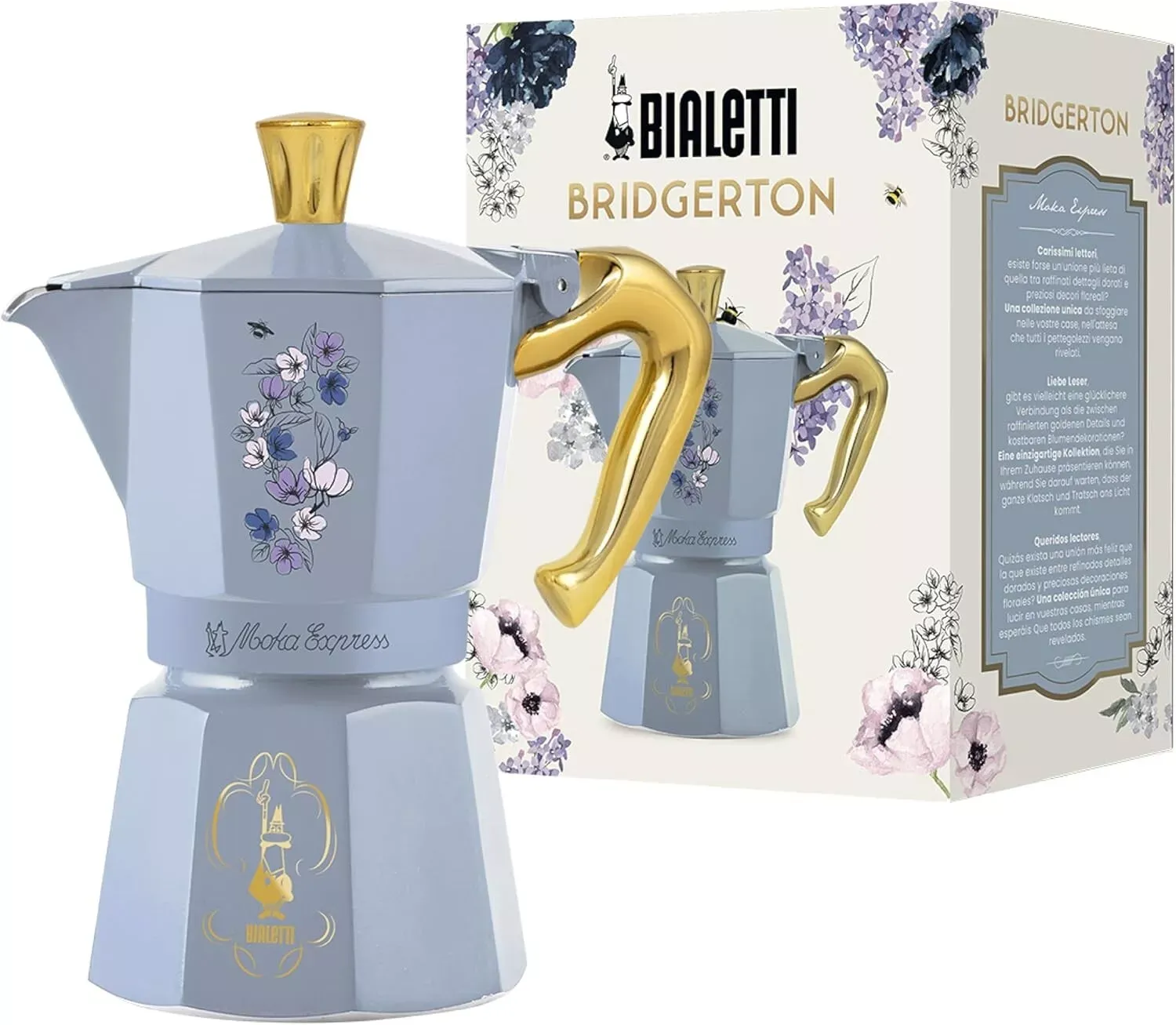 Bialetti Bridgerton Moka Express 6 Cup