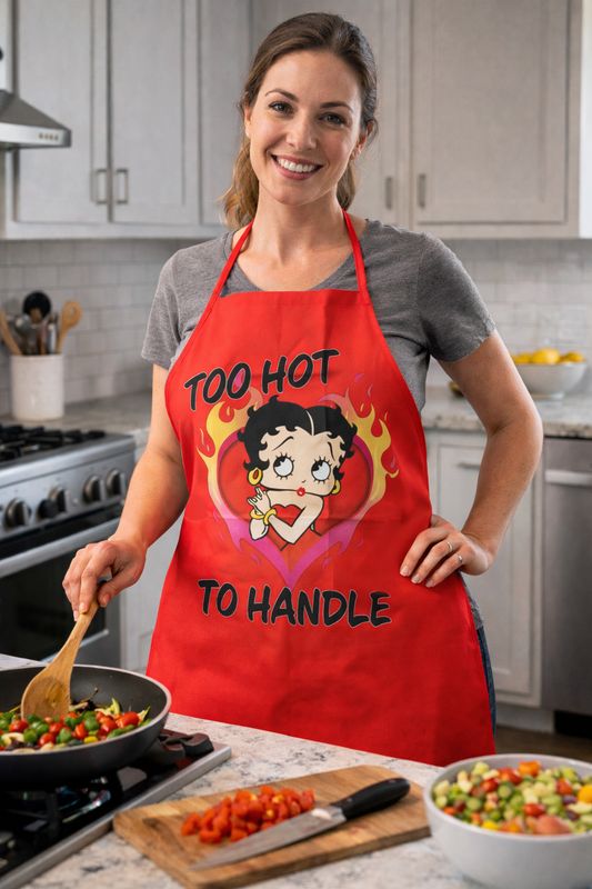 Betty Boop Apron – Too Hot
