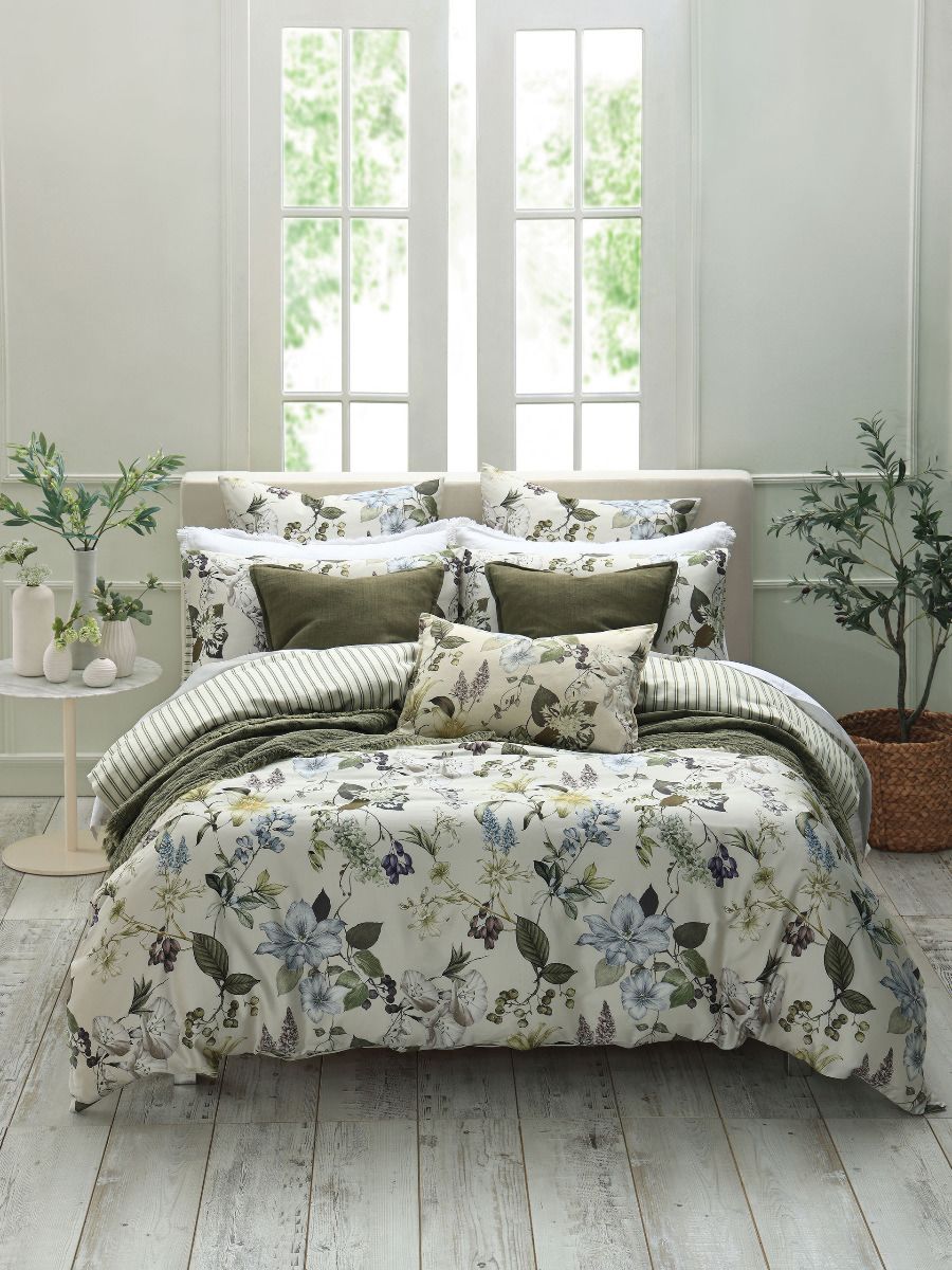 MM Linen Sanctuary Quilt Cover Set: King