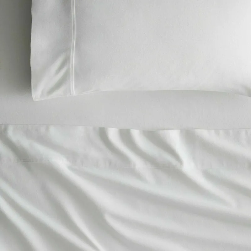 Sheridan Cloud Grey Flannelette Sheet Set: Super King