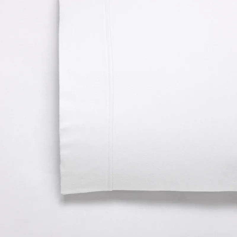 Bianca Fletcher Flannelette Sheet Set – White: King