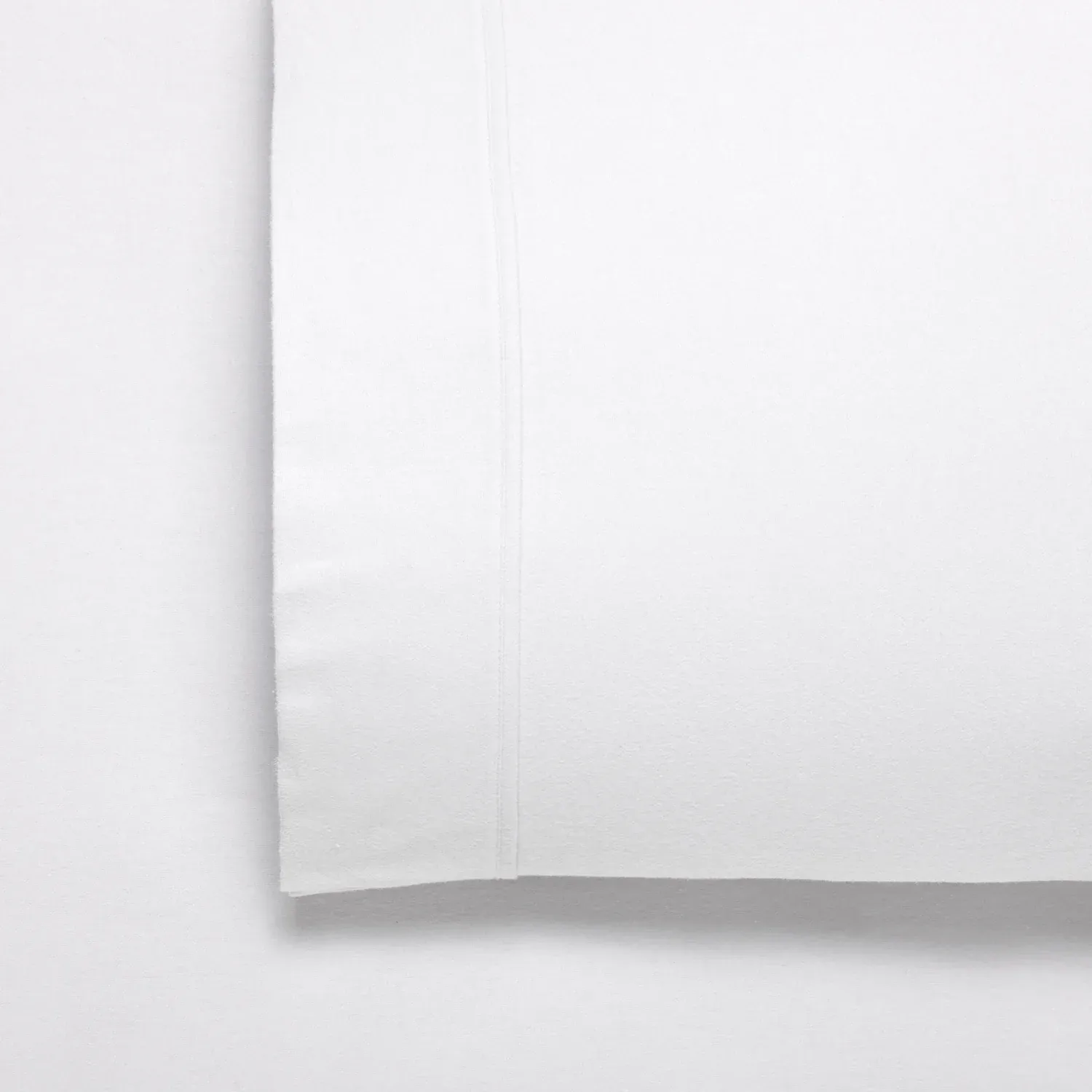 Bianca Fletcher Flannelette Sheet Set – White: Split King