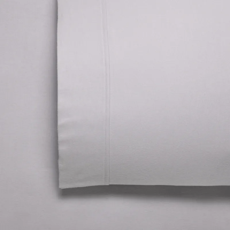 Bianca Fletcher Flannelette Sheet Set – Stone: King