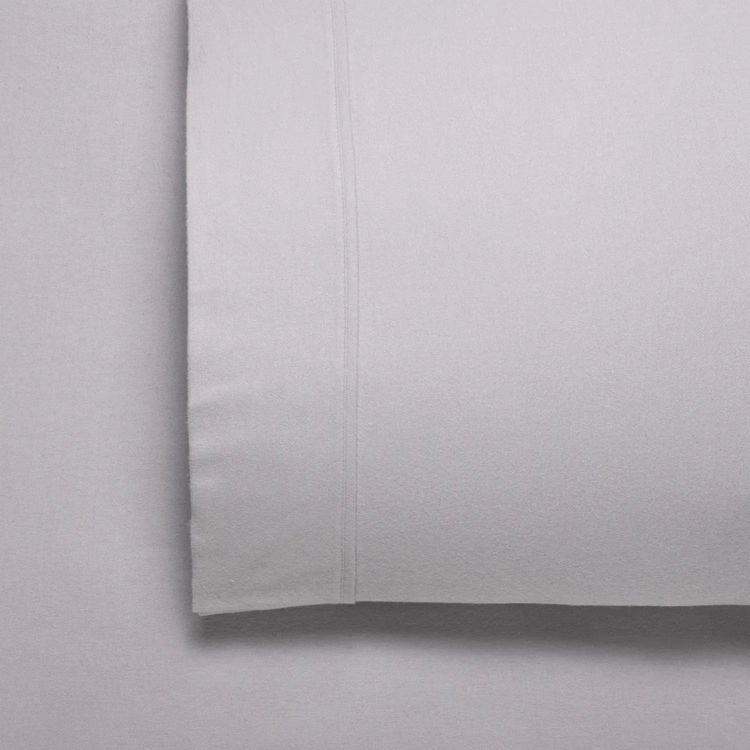 Bianca Fletcher Flannelette Sheet Set – Steel Stone: Super King