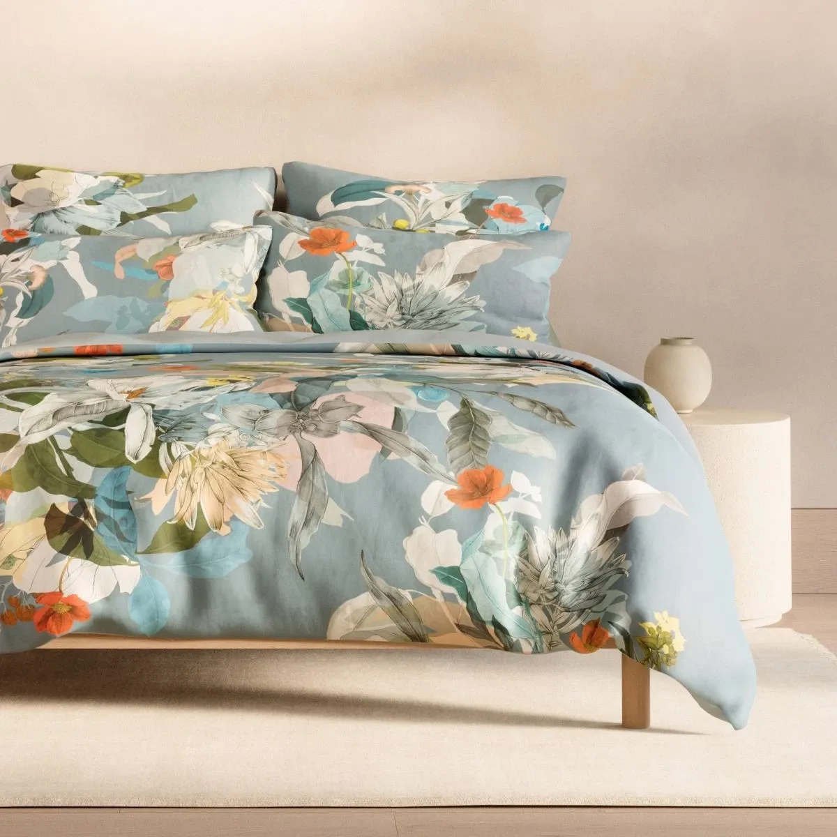 Sheridan Brielle Quilt Cover – Orient Blue: King