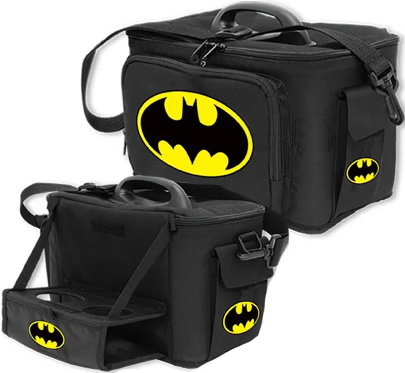 DC Comics Batman Lunch Cooler Bag With Drink Tray Table