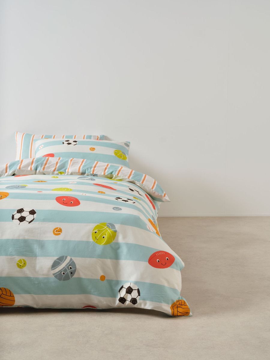 Linen House Kids Have A Ball Quilt Cover Set: Single