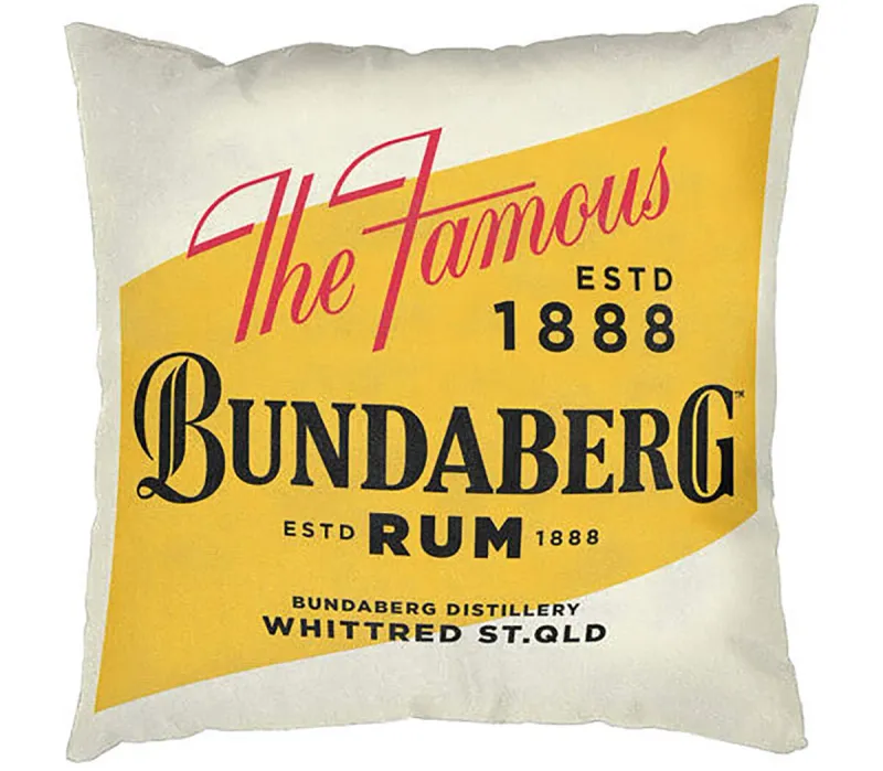 Bundaberg Rum Famous Cushion