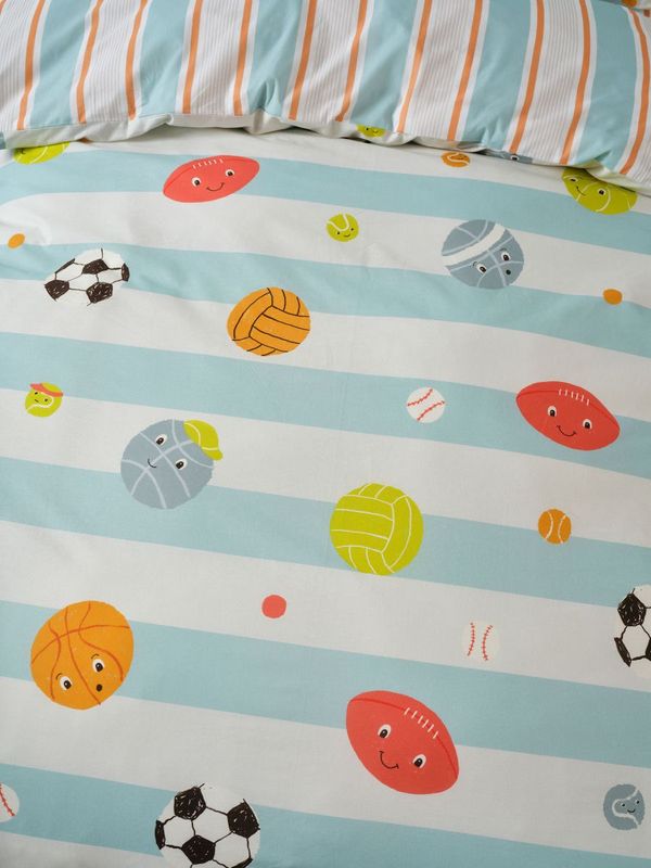 Linen House Kids Have A Ball Quilt Cover Set: Double