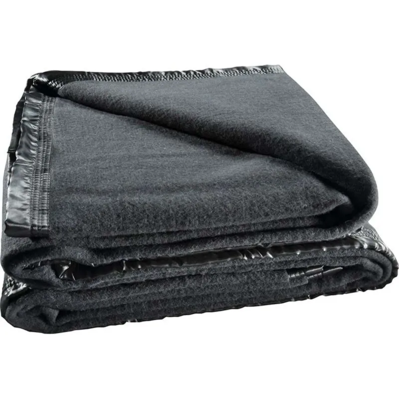 Bianca Australian Wool Blanket – Charcoal: King