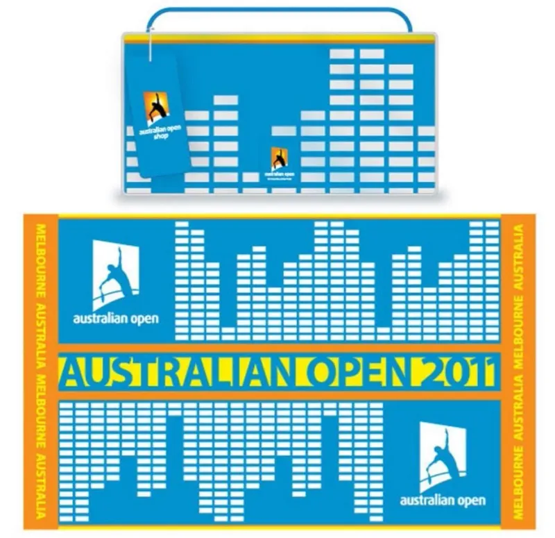 RETRO: Men's Player Towel for Australian Open 2011