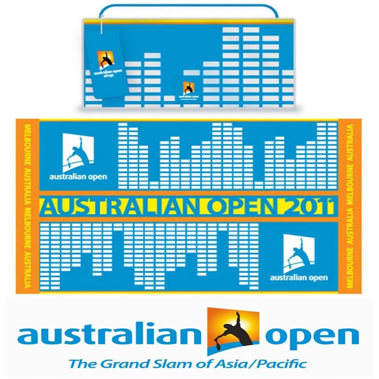 RETRO: Men's Player Towel for Australian Open 2011