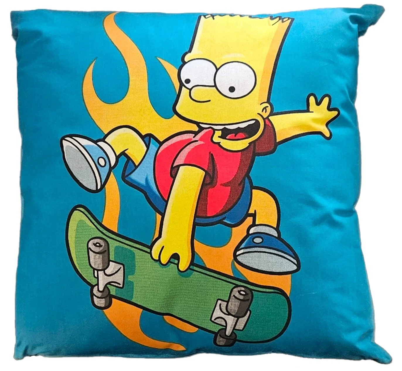 Bart Simpson Heat SK8 Cushion 40x40cm Filled Pillow