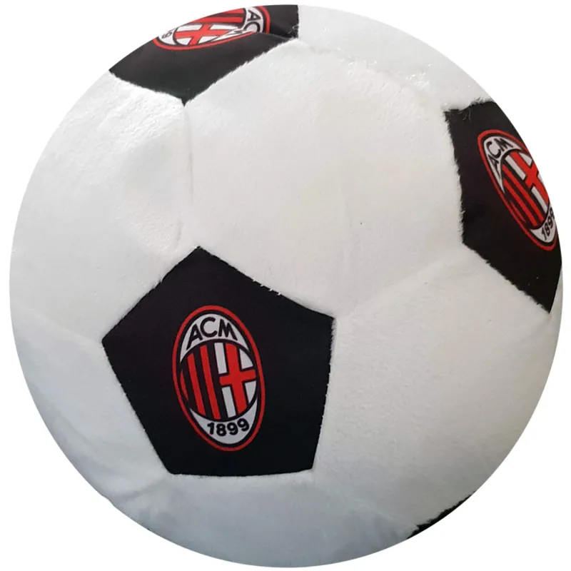 AC Milan Plush Soccer Ball Soft Cushion – 22cm