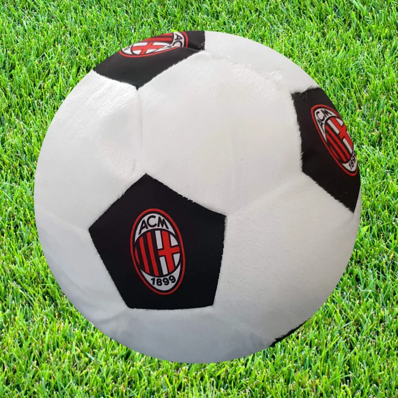 AC Milan Plush Soccer Ball Soft Cushion – 22cm AC Milan Plush Soccer Ball Soft Cushion – 22cm