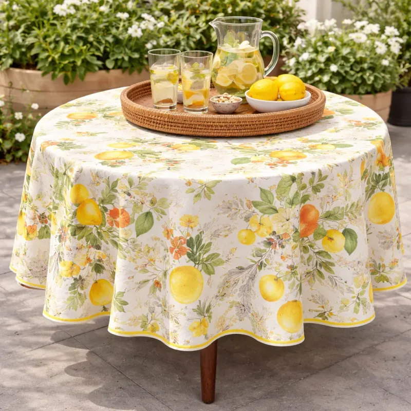 Alegria Chef Frutta Tablecloth 6–8 Seater – Round 180 cm diameter