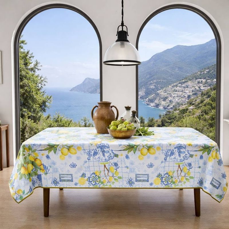 Alegria Chef Limoncello Tablecloth 8–10 Seater – Rectangle 150 cm × 300 cm