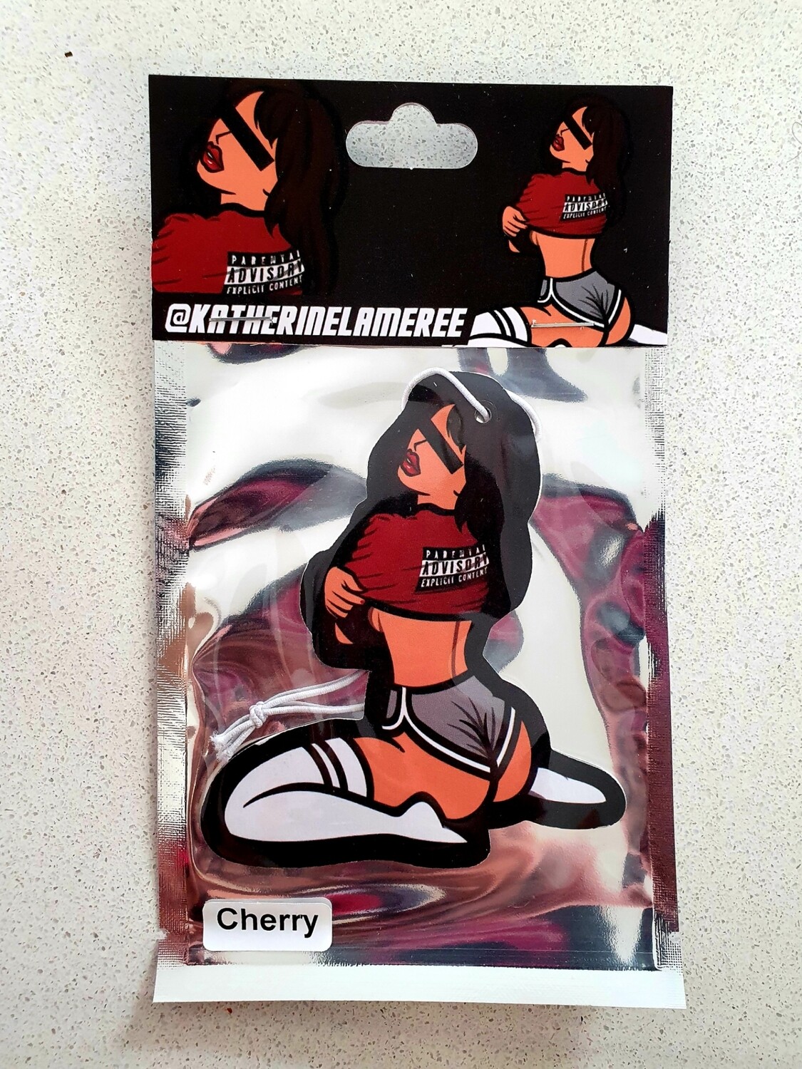 Air Freshener - Cherry Cartoon Booty