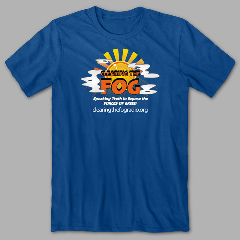 Clearing The Fog T-Shirt (blue)