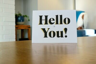 Hello You - Greeting Card