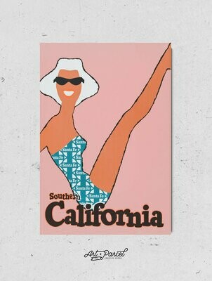 Southern California. Sante Fe. (1963) - Fine Art Print
