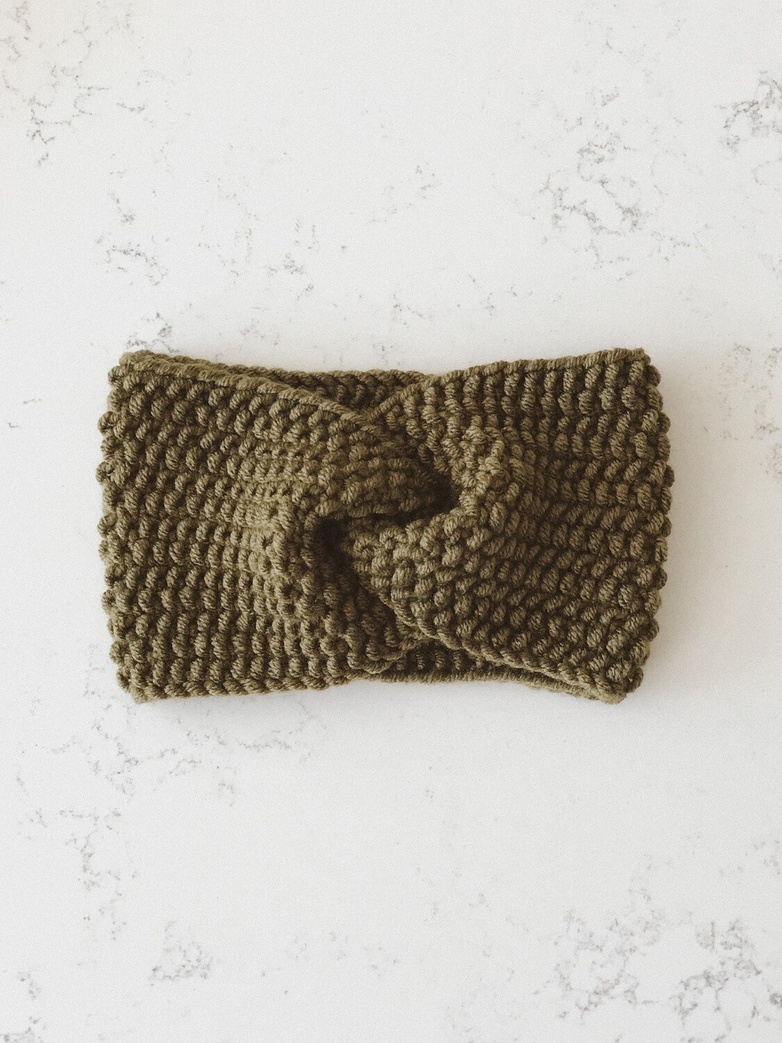 Knotty Knit Headband | Baby + Toddler - Avocado