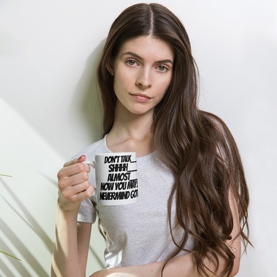 Funny coffee mug - gag gift - poop mug - introvert