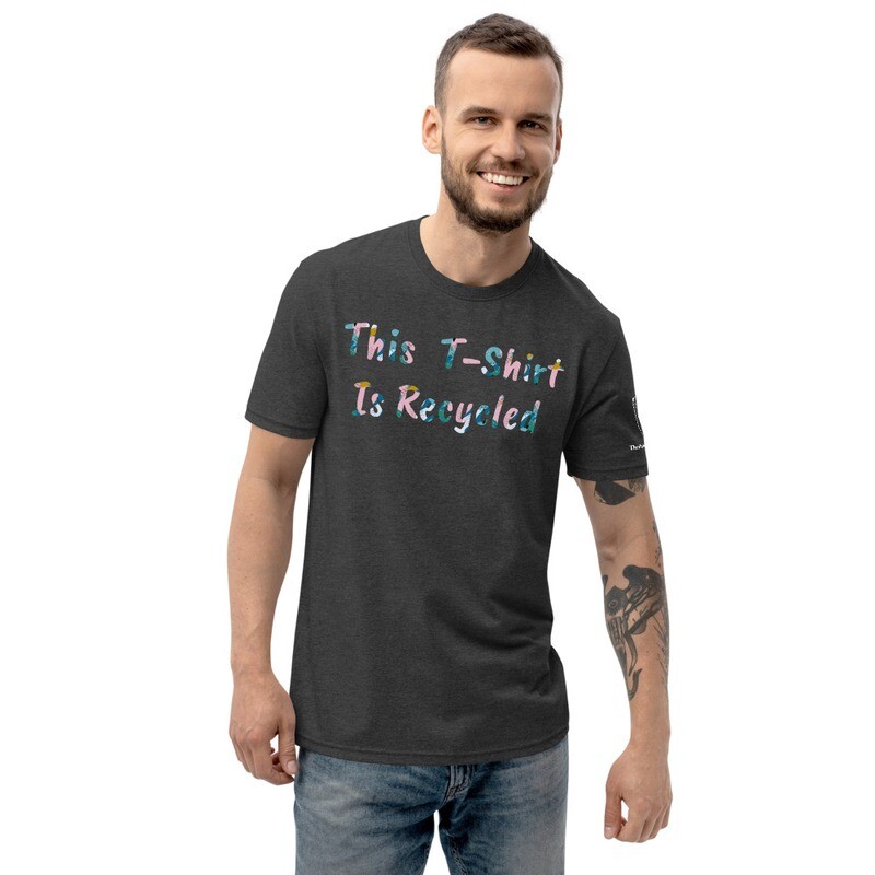 Unisex recycled t-shirt #SaveThePlanet (10% of profits from this product will be donated)  