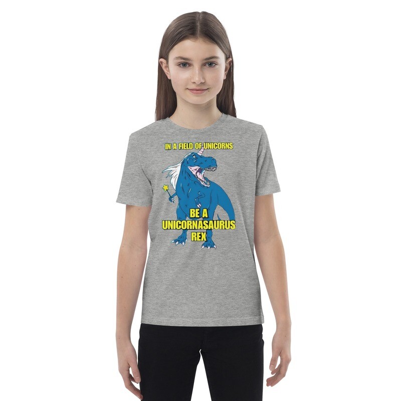 Unicornasaurus Organic cotton kids t-shirt