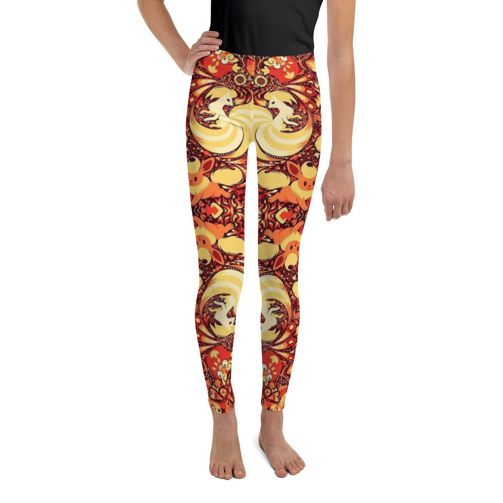 Fire edition Pokémon Youth Leggings, Size: 8