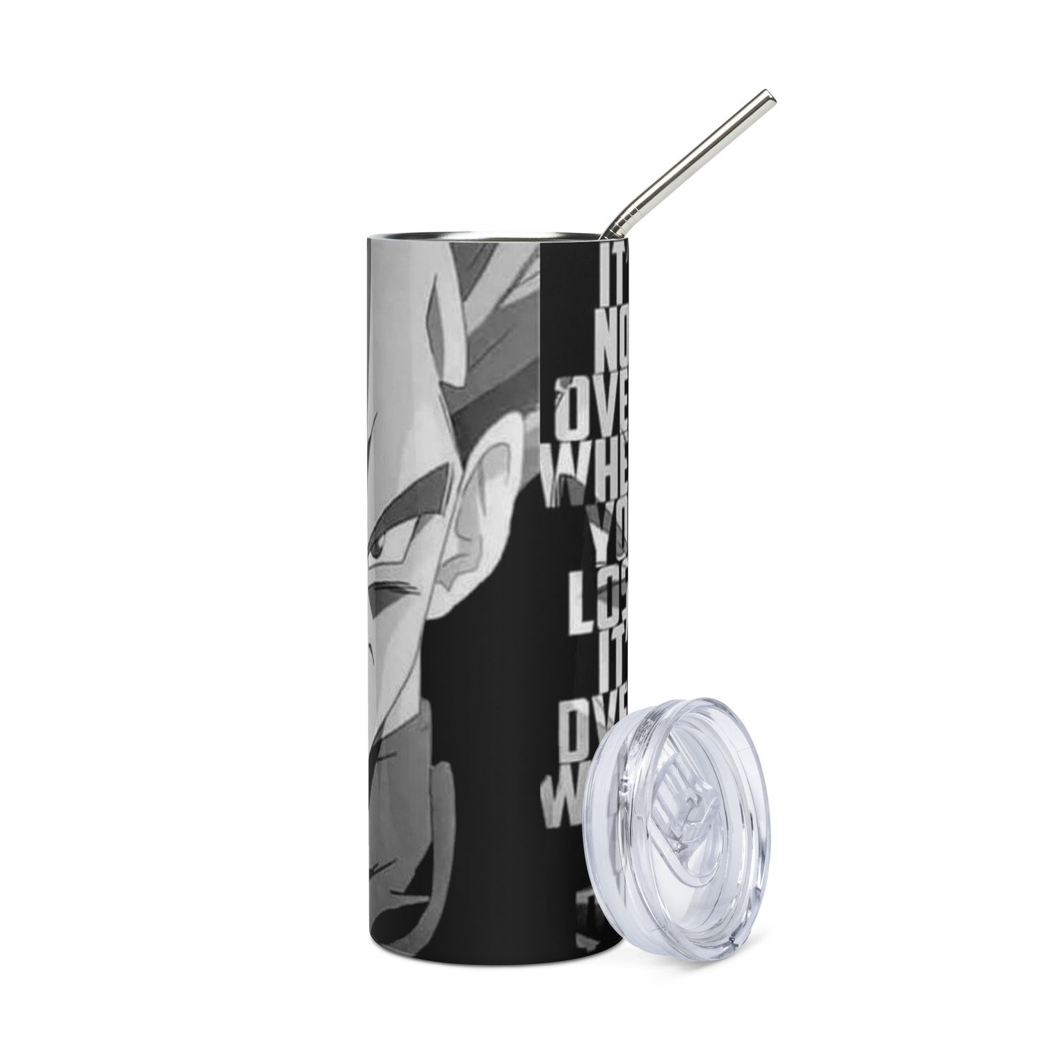 Vegeta Motivational Steel Tumbler 