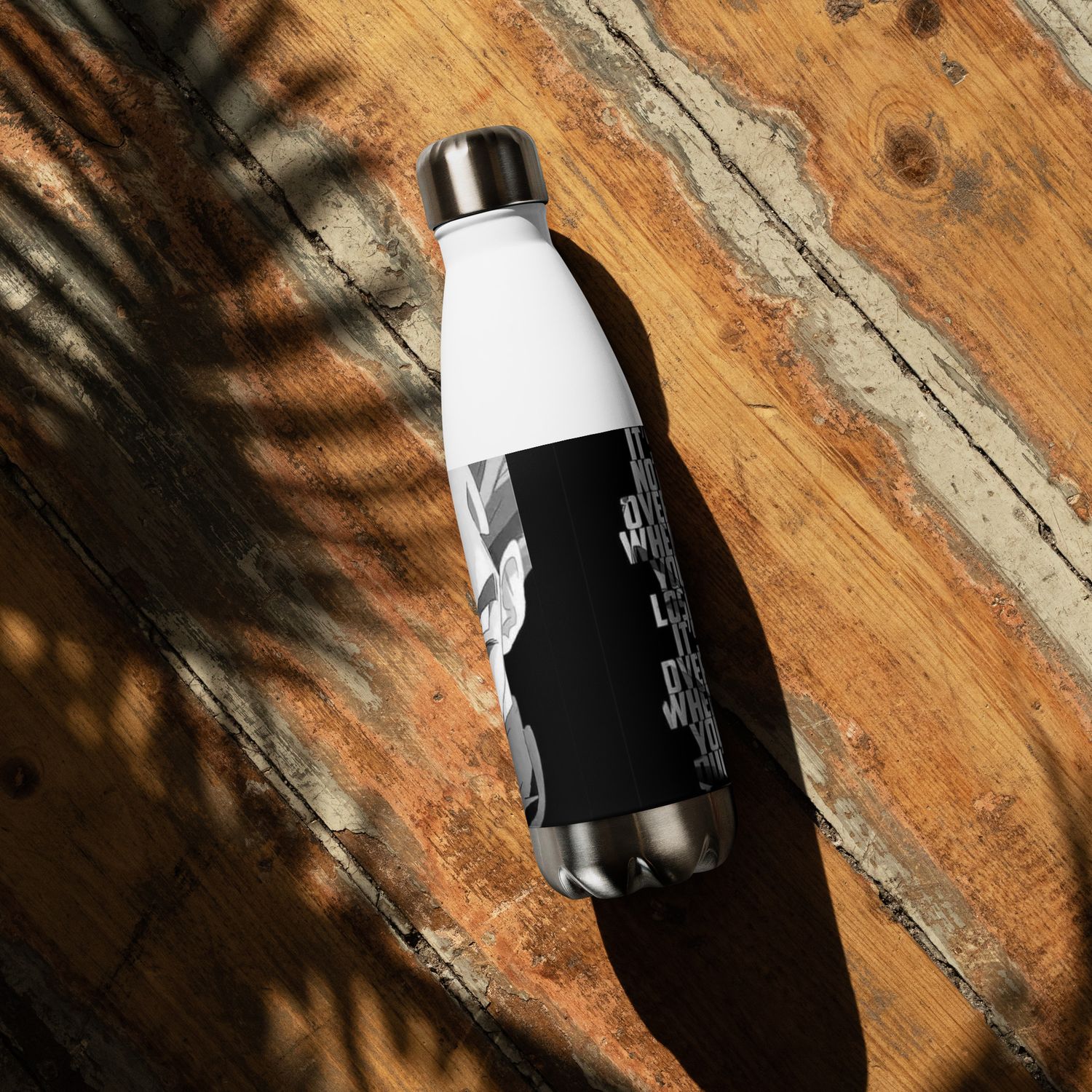 Stainless steel water bottle