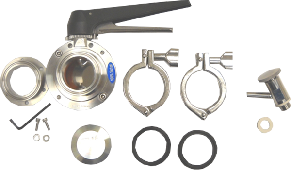 AK2T - Combo 6-Bolt Flange Accessory Kit 2 in. (Includes VF2, BV4 and SV1T) AK2T - Combo 6-Bolt Flange Accessory Kit 2 in. (Includes VF2, BV4 and SV1T)