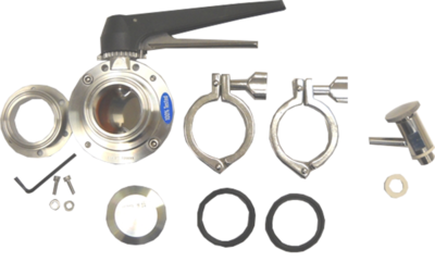 AK2T - Combo 6-Bolt Flange Accessory Kit 2 in. (Includes VF2, BV4 and SV1T)